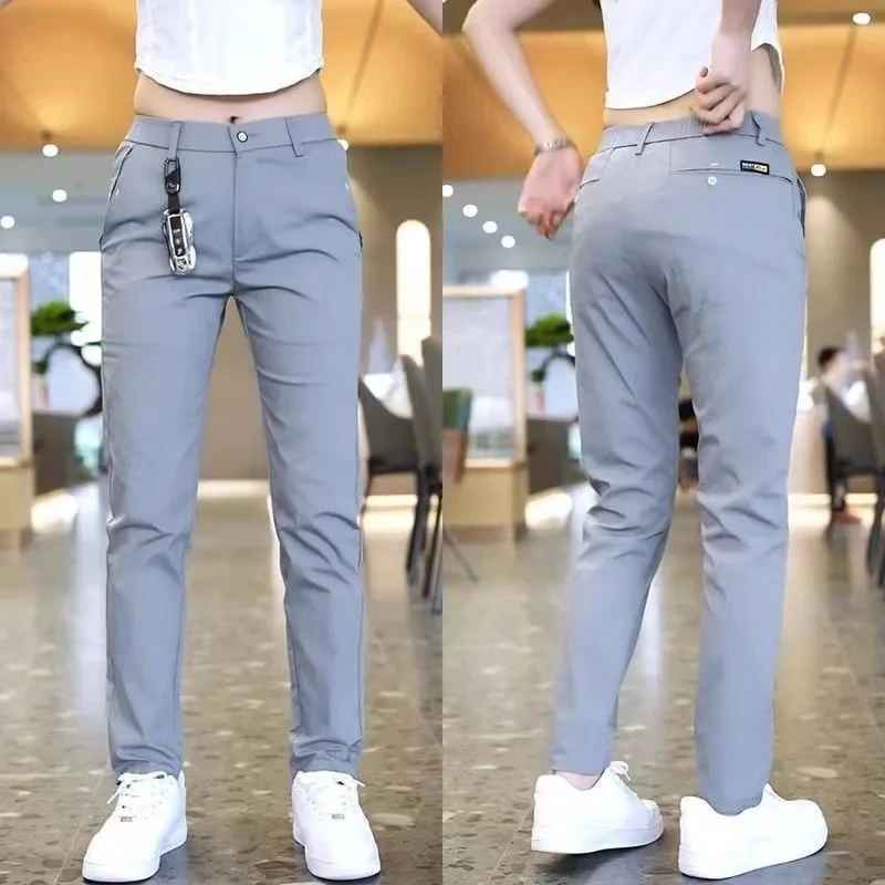 Pantalone donna Slim Fit moda coreana