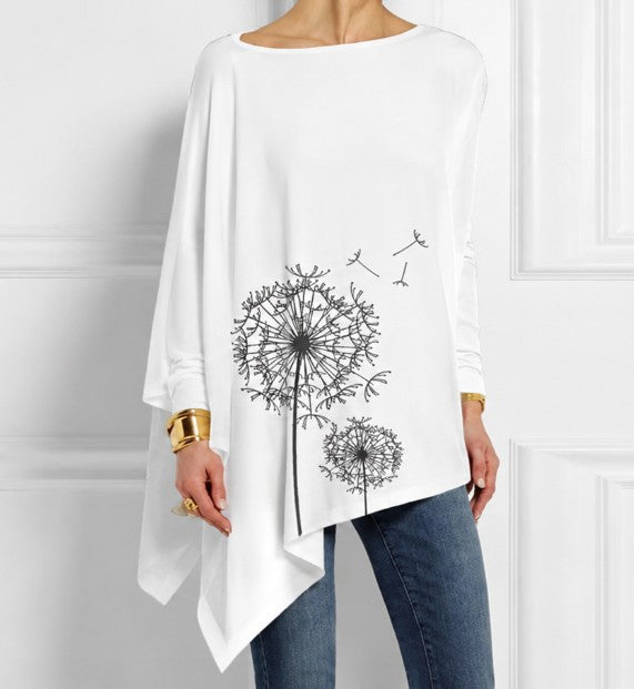 AuraFlow™ - Maglia asimmetrica effetto Slim