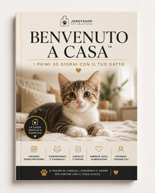 BENVENUTO A CASA™ – Kit Digitale Premium per i primi 30 giorni con il tuo gatto