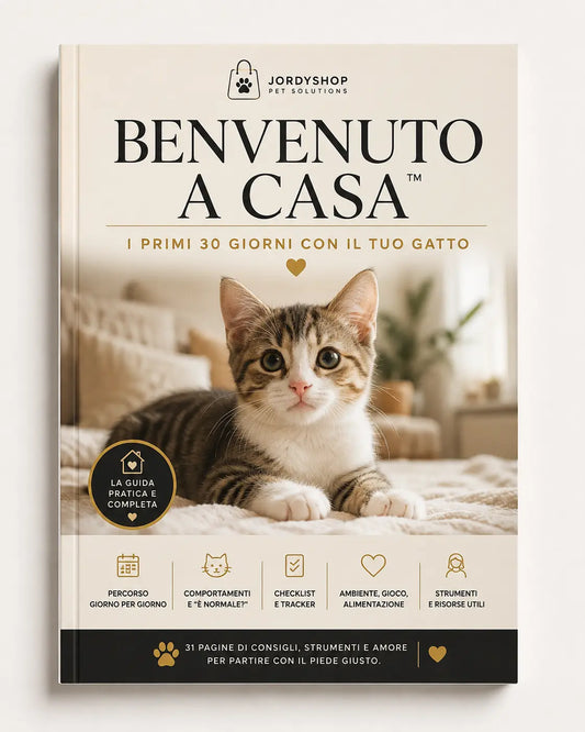 Benvenuto a Casa – kit digitale per i primi 30 giorni con il tuo gatto