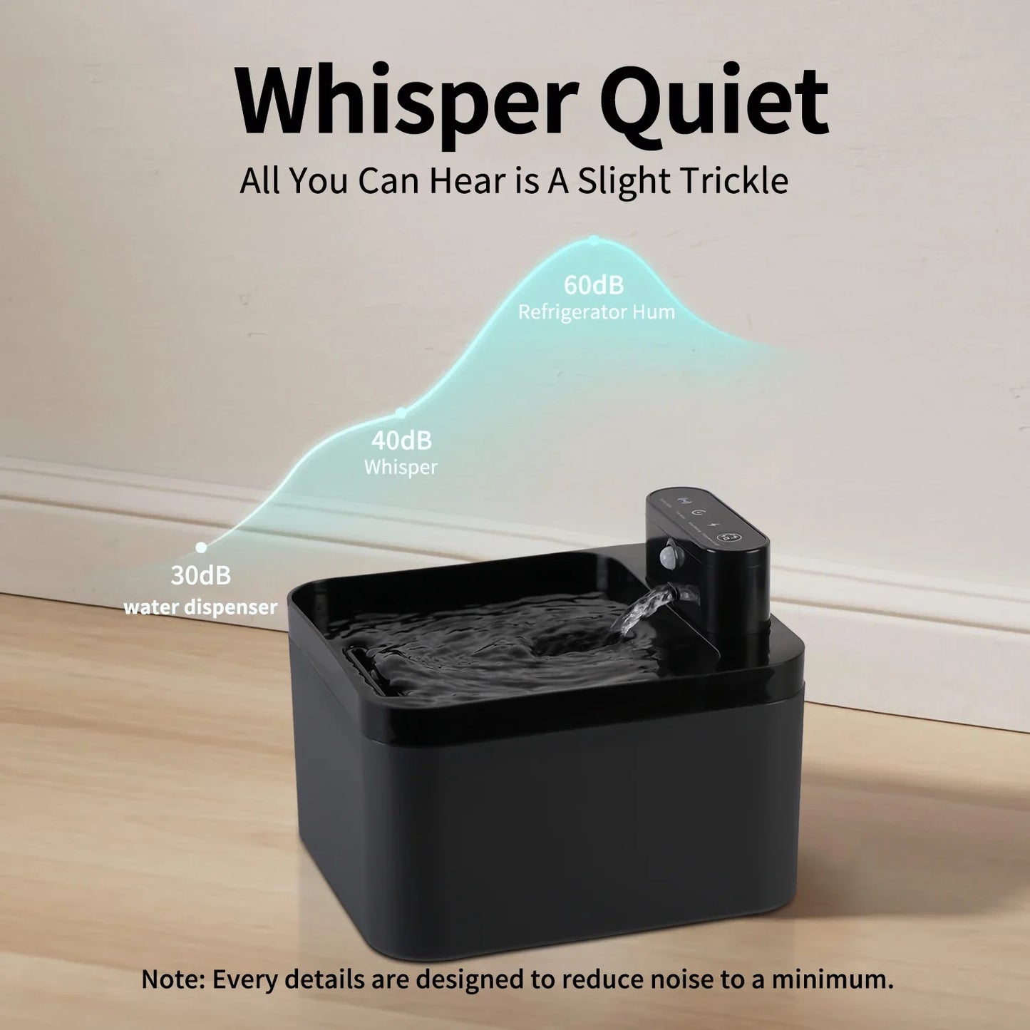 JordyFlow™- La fontana intelligente che invita il tuo gatto a bere di più.